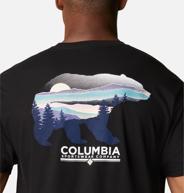 Columbia Bear Graphic T-skjorte Herre Svarte | 89217R