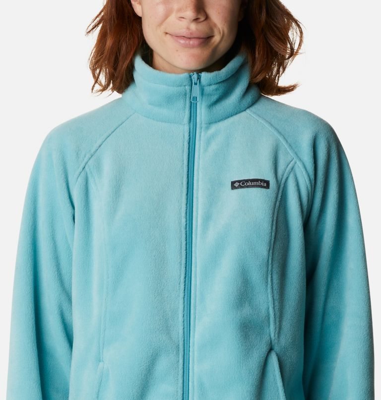 Columbia Benton Springs Full Zip Fleecejakker Dame Turkis | 14536X