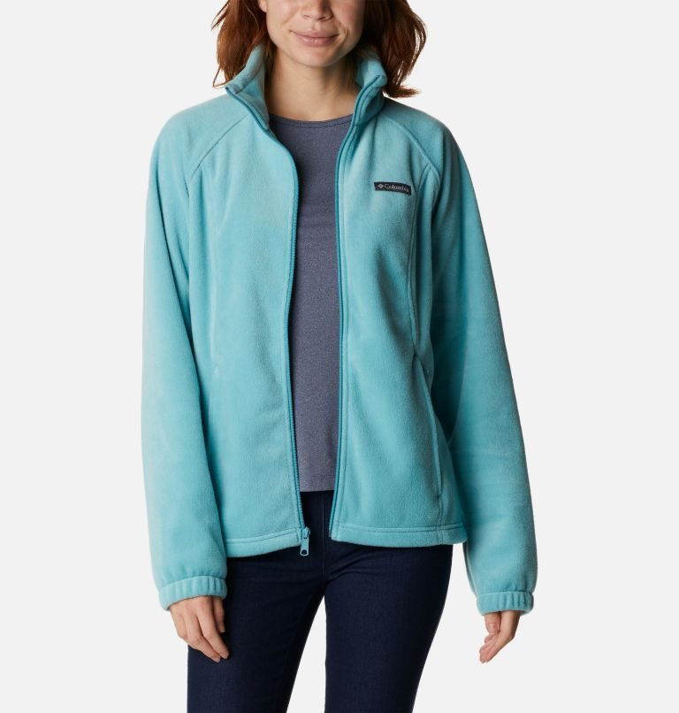 Columbia Benton Springs Full Zip Fleecejakker Dame Turkis | 14536X