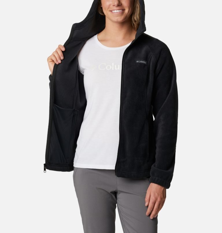 Columbia Benton Springs Full Zip Fleecejakker Dame Svarte | 17624T