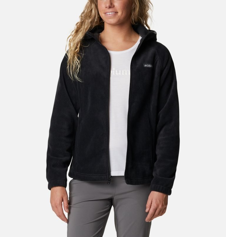 Columbia Benton Springs Full Zip Fleecejakker Dame Svarte | 17624T