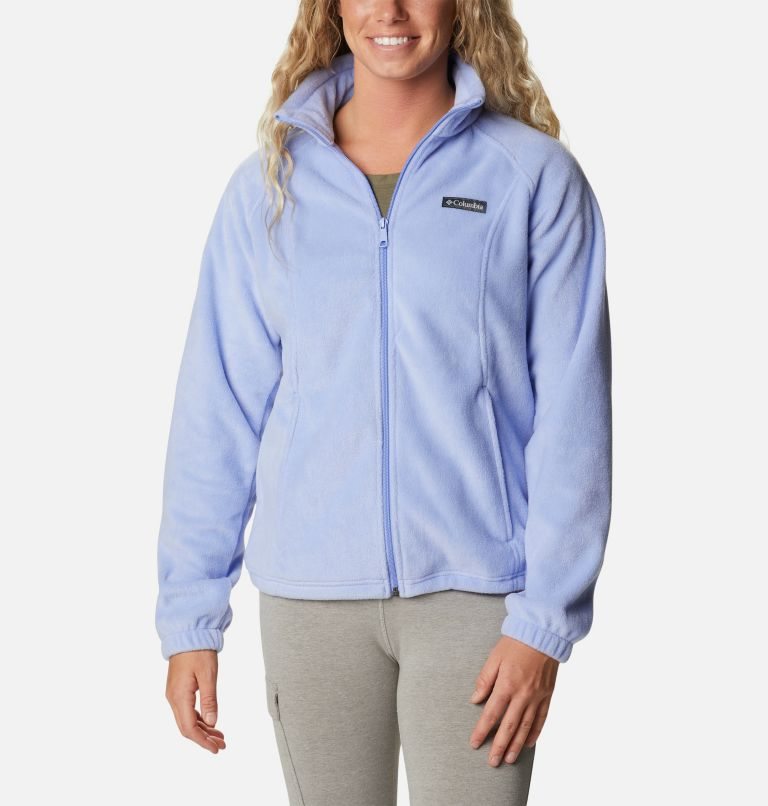 Columbia Benton Springs Full Zip Fleecejakker Dame Lyse Blå | 27069T