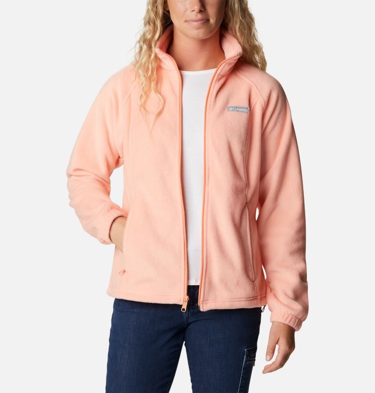 Columbia Benton Springs Full Zip Fleecejakker Dame Korall | 43086U