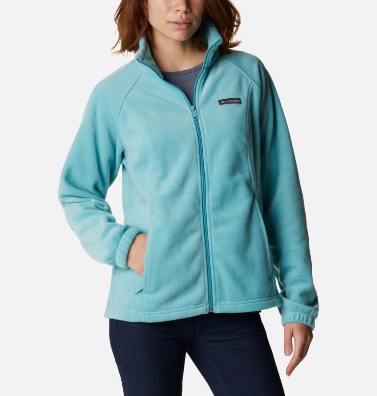 Columbia Benton Springs Full Zip Fleecejakker Dame Turkis | 60152Z