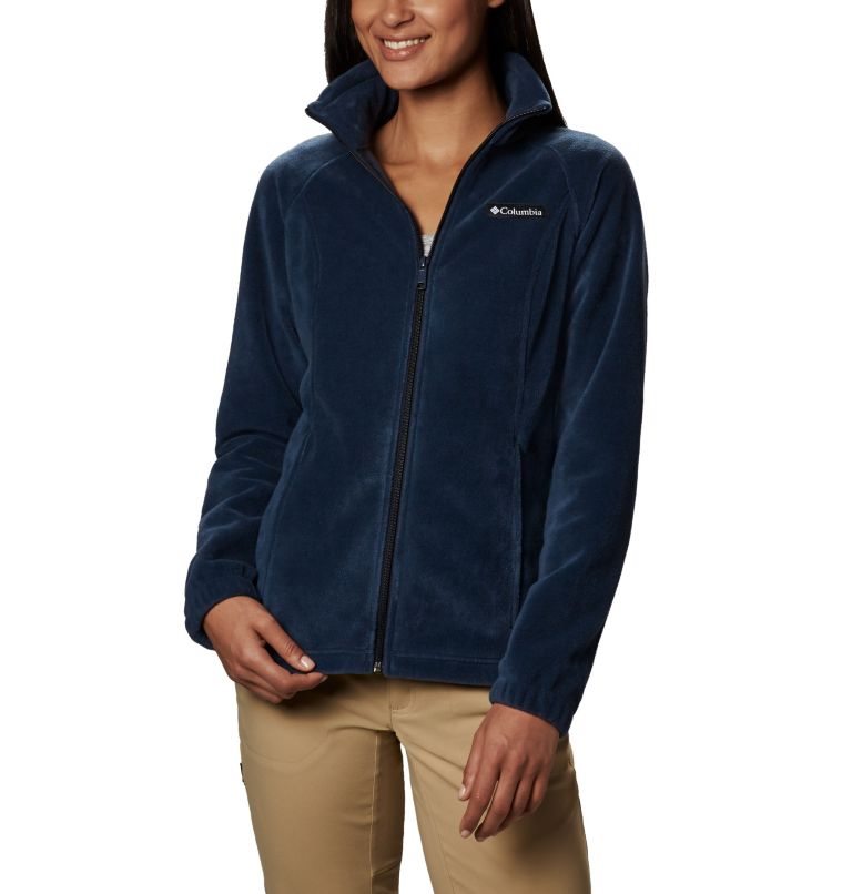 Columbia Benton Springs Full Zip Fleecejakker Dame Marineblå | 63829A