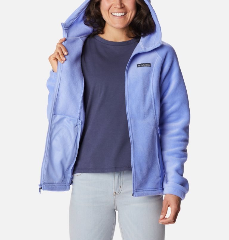 Columbia Benton Springs Full Zip Fleecejakker Dame Lyse Blå | 69738J