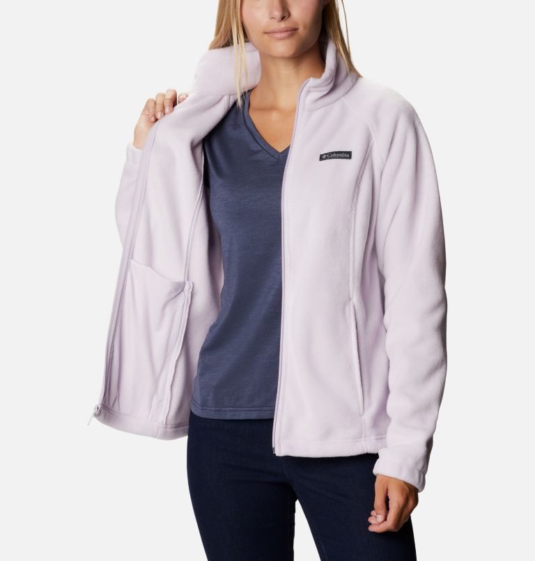 Columbia Benton Springs Full Zip Fleecejakker Dame Rosa | 74018S