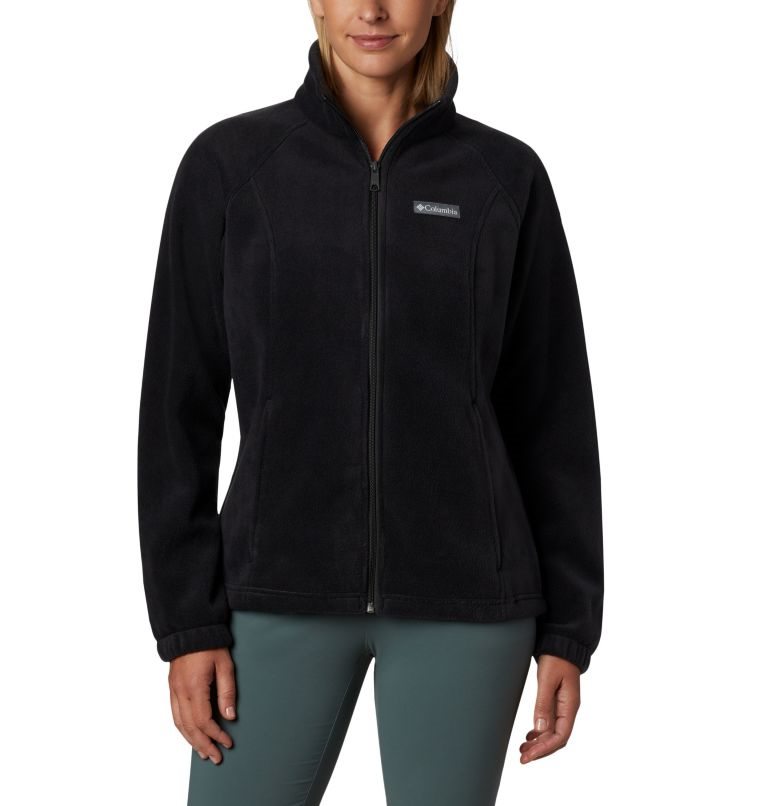 Columbia Benton Springs Full Zip Fleecejakker Dame Svarte | 85079C