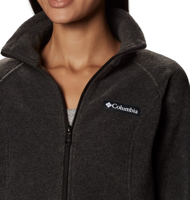 Columbia Benton Springs Full Zip Fleecejakker Dame Svarte | 87059J