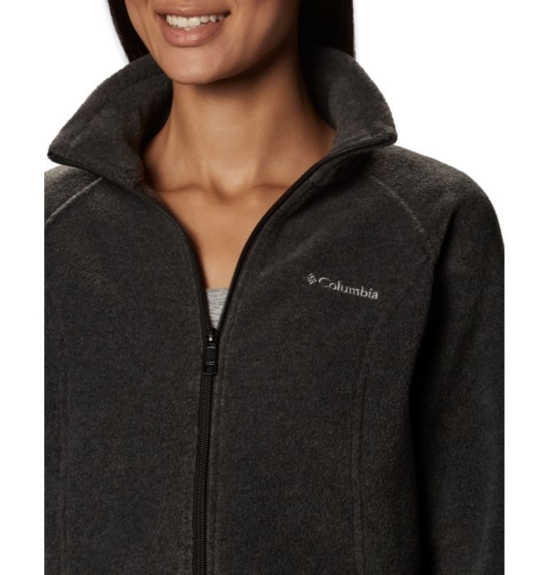 Columbia Benton Springs Full Zip Fleecejakker Dame Svarte | 87059J