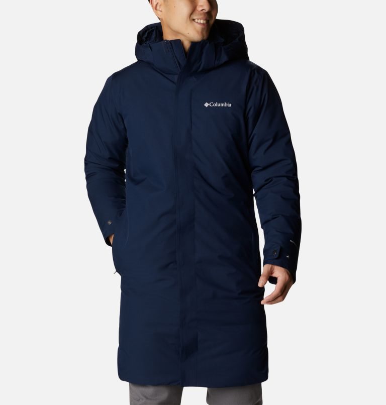 Columbia Blizzard Fighter Long Jakke Herre Marineblå | 10984W