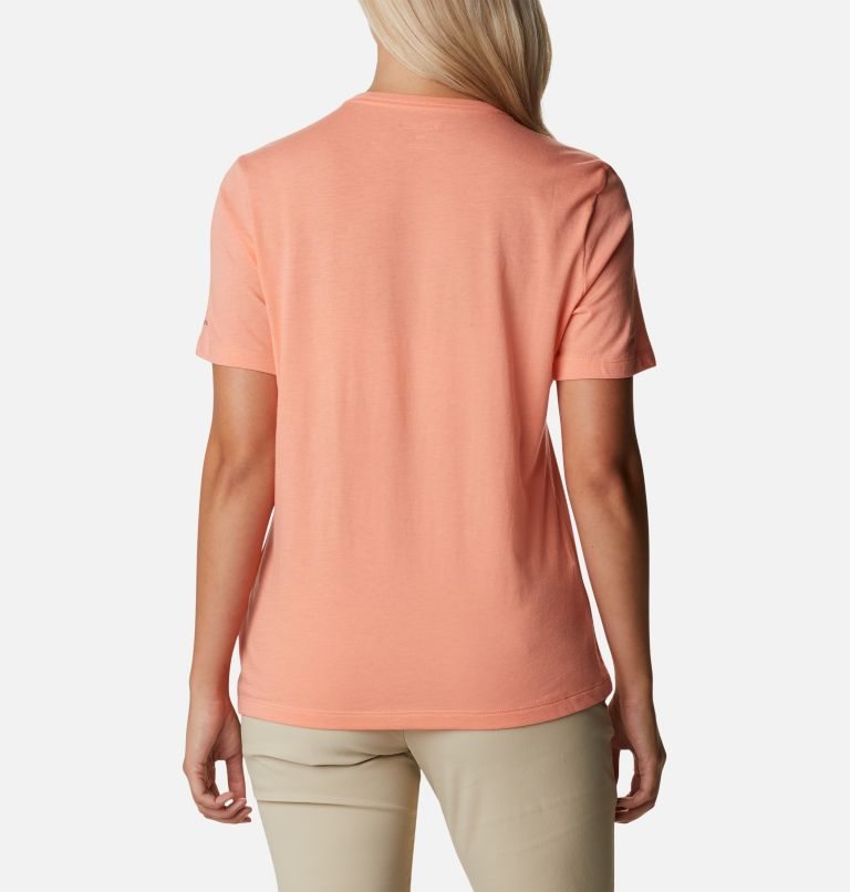 Columbia Bluebird Day Relaxed Crew Neck T-skjorte Dame Korall | 97402J