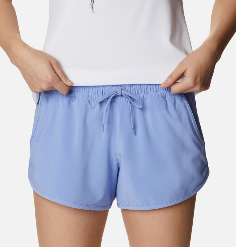 Columbia Bogata Bay Stretch Shorts Dame Lyse Blå | 10637B