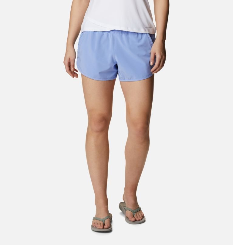 Columbia Bogata Bay Stretch Shorts Dame Lyse Blå | 10637B