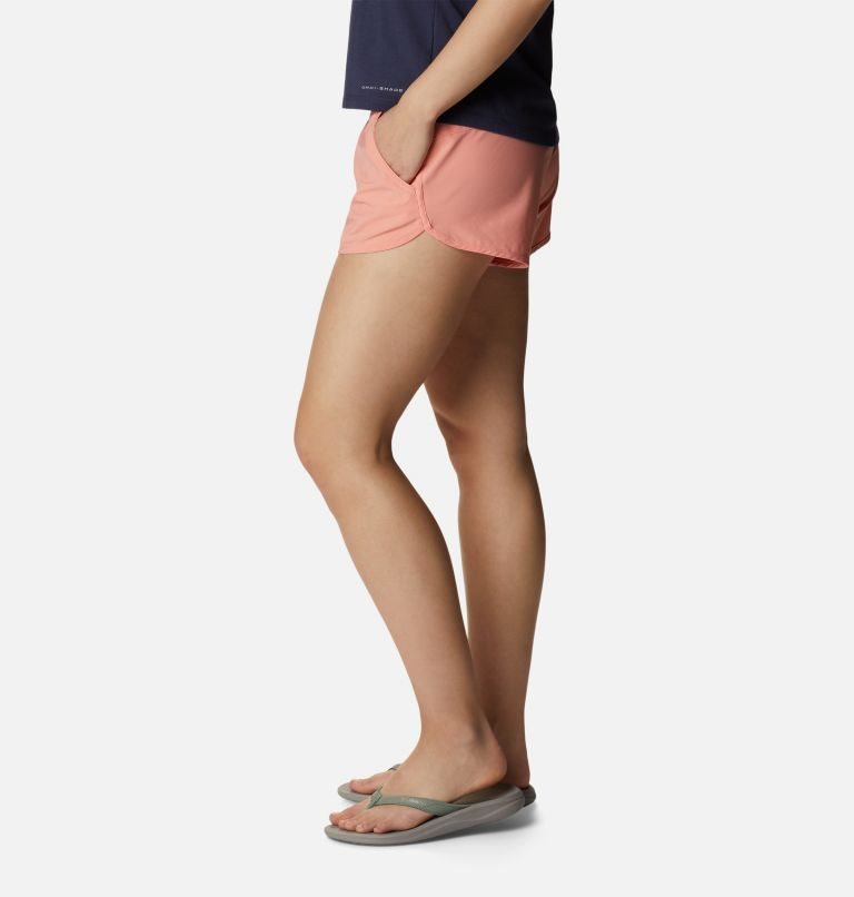 Columbia Bogata Bay Stretch Shorts Dame Korall | 27936K