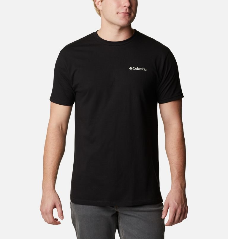 Columbia Bound Graphic T-skjorte Herre Svarte | 46705K