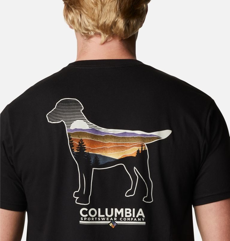 Columbia Bound Graphic T-skjorte Herre Svarte | 46705K