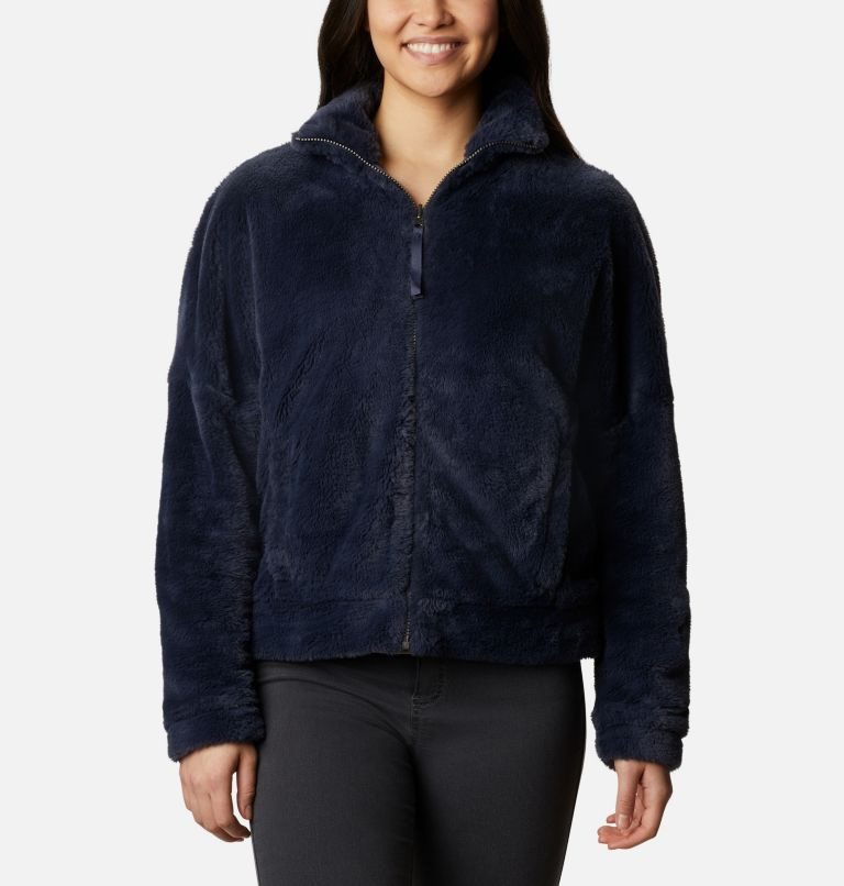 Columbia Bundle Up Full Zip Fleecejakker Dame Marineblå | 48239G