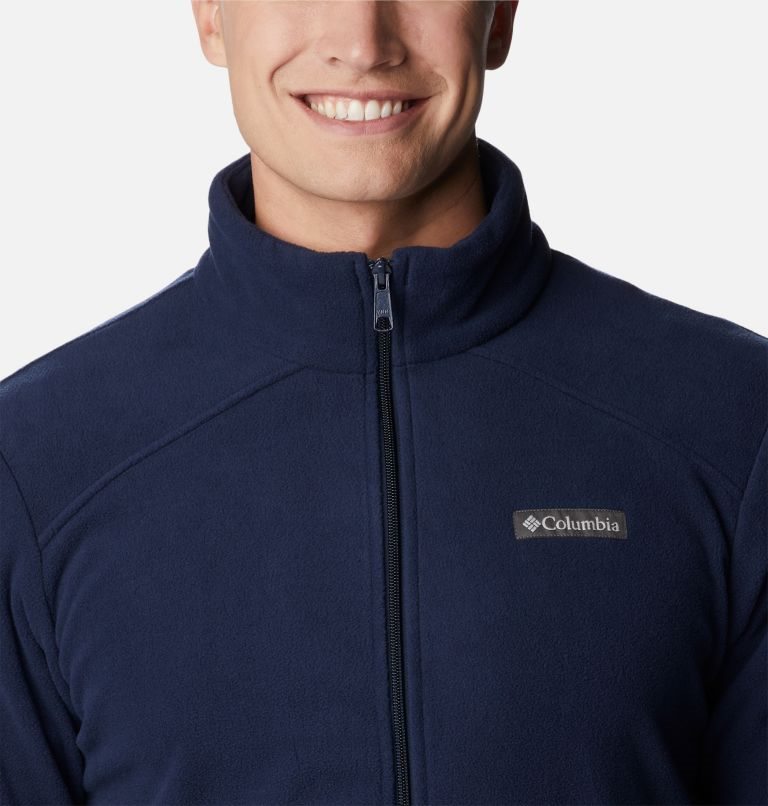 Columbia Castle Dale Full Zip Fleecejakker Herre Marineblå | 37091B