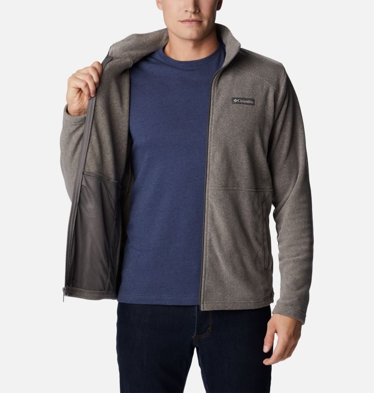 Columbia Castle Dale Full Zip Fleecejakker Herre Grå | 74098G