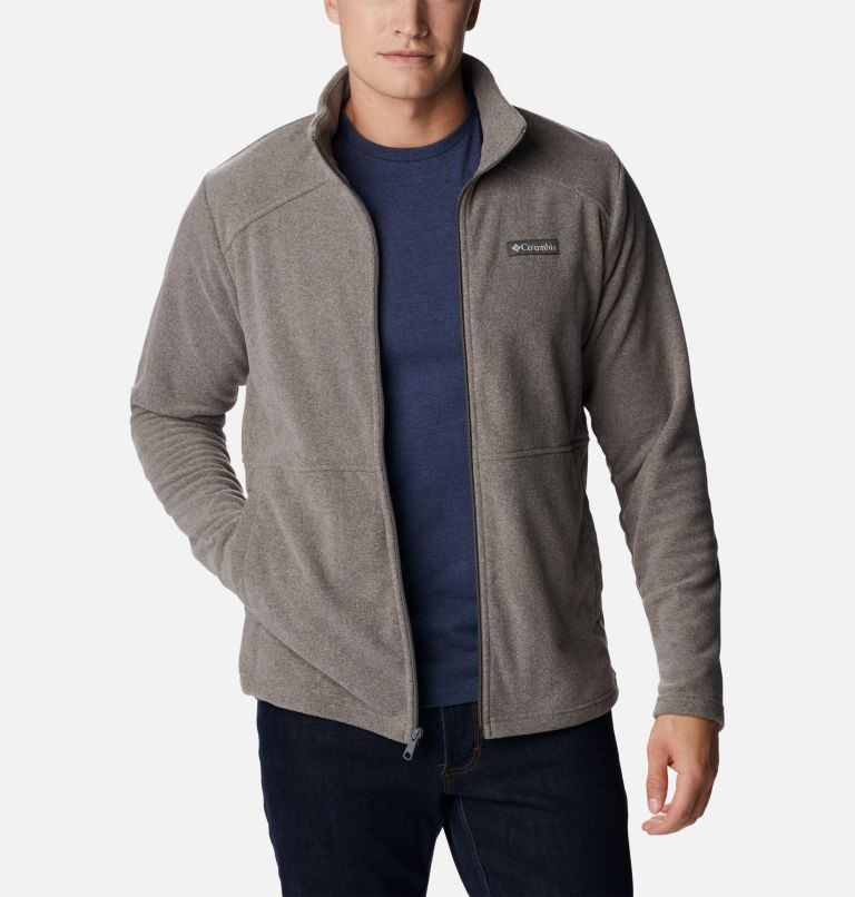 Columbia Castle Dale Full Zip Fleecejakker Herre Grå | 74098G