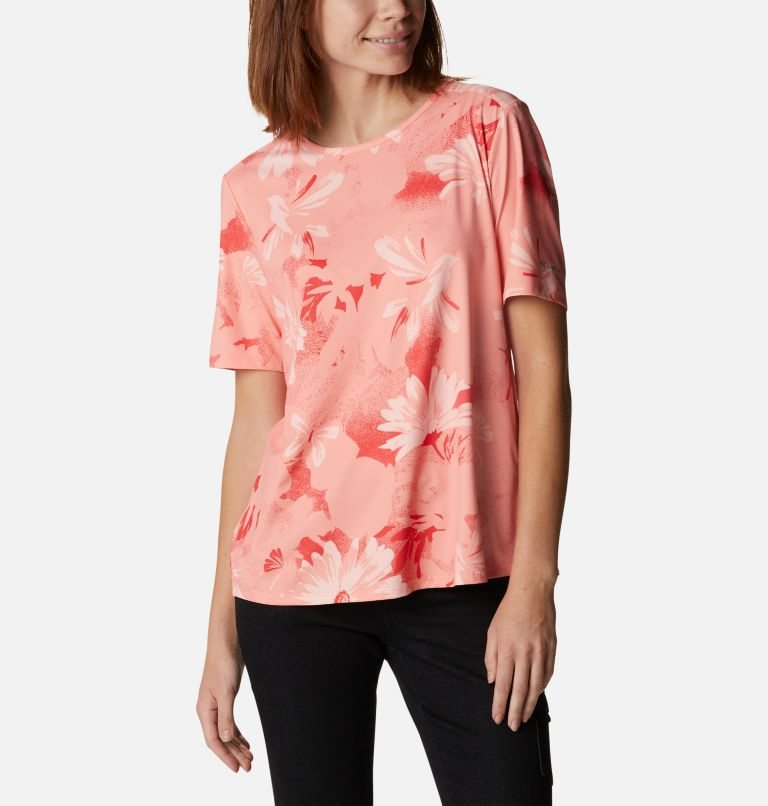 Columbia Chill River T-skjorte Dame Blomster | 91025N