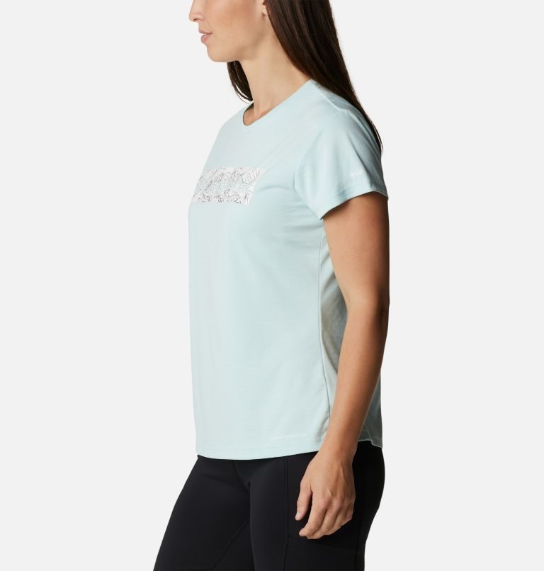 Columbia Cirro Ice Graphic Crew T-skjorte Dame Mint | 41709R