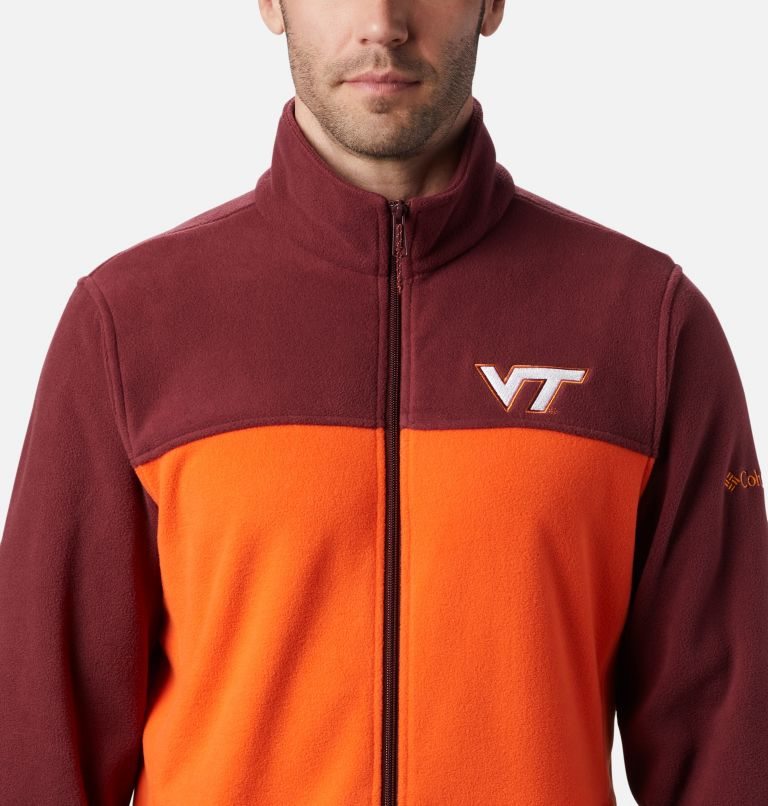 Columbia Collegiate Flanker III - Virginia Tech Fleecejakker Herre Rød Oransje | 84906M