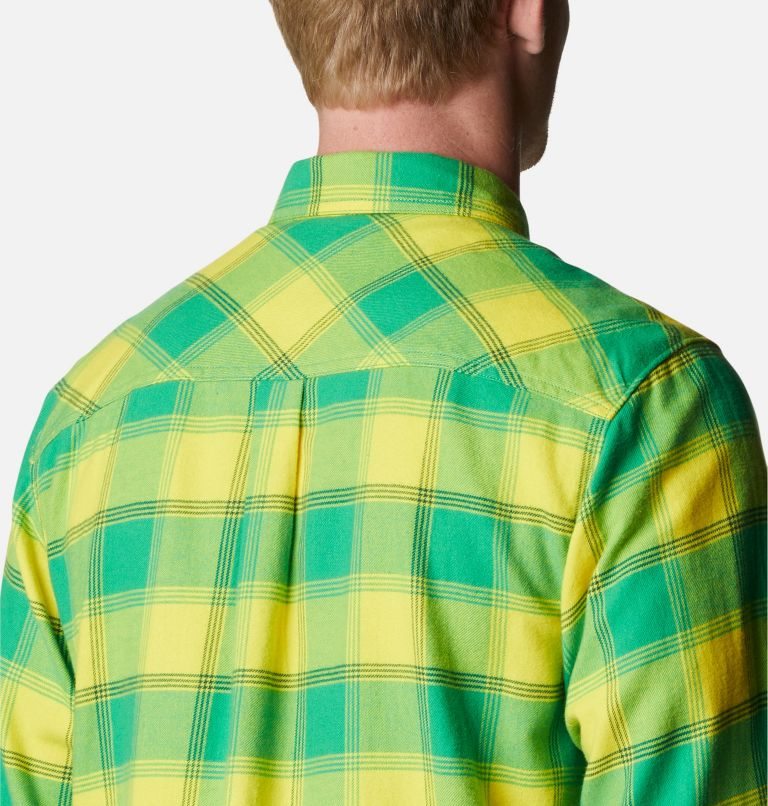 Columbia Collegiate Flare Gun Flannel Long Sleeve - Oregon Skjorte Herre Grønn | 18725N