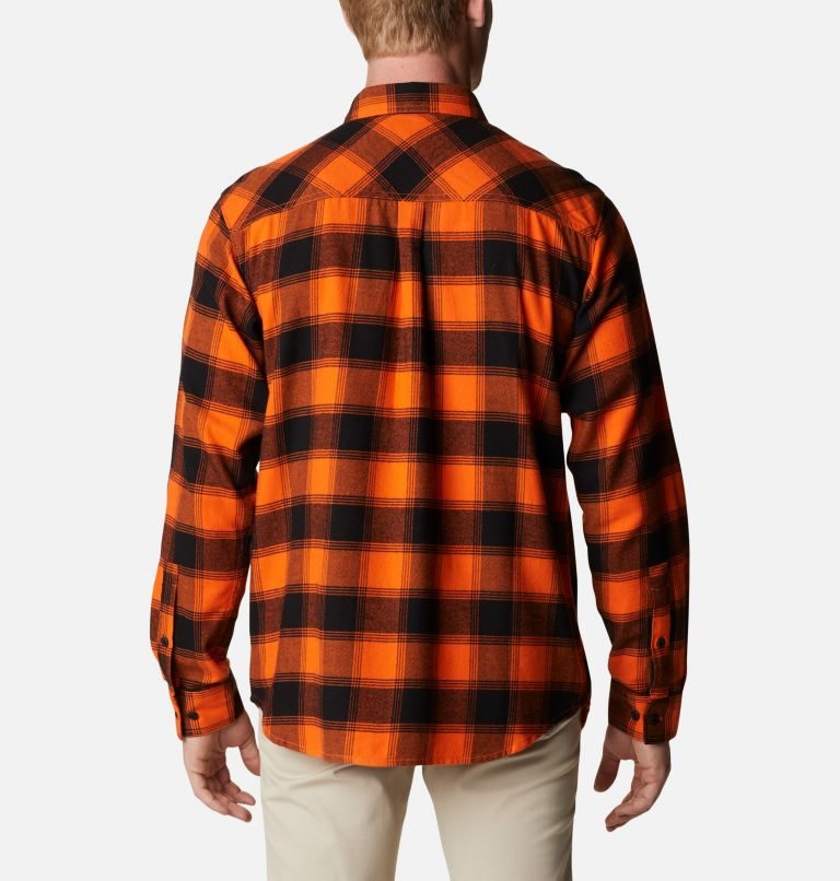 Columbia Collegiate Flare Gun Flannel Long Sleeve - Oregon State Skjorte Herre Oransje | 75210M