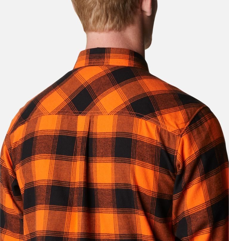 Columbia Collegiate Flare Gun Flannel Long Sleeve - Oregon State Skjorte Herre Oransje | 75210M