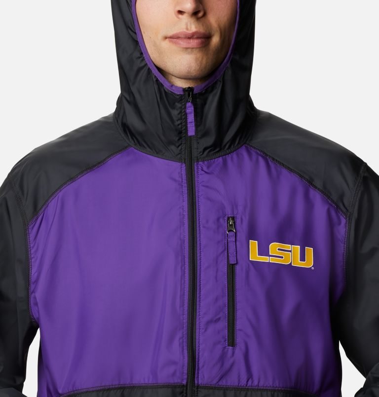 Columbia Collegiate Flash Forward - LSU Jakke Herre Svarte Lilla | 20956R