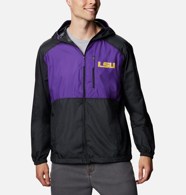 Columbia Collegiate Flash Forward - LSU Jakke Herre Svarte Lilla | 20956R