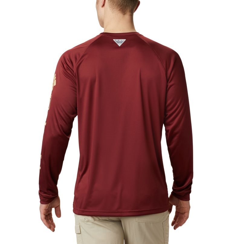 Columbia Collegiate PFG Terminal Tackle Long Sleeve - Florida State Gensere Herre Rød | 19568C