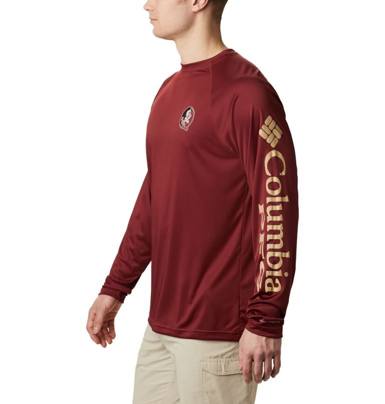 Columbia Collegiate PFG Terminal Tackle Long Sleeve - Florida State Gensere Herre Rød | 19568C