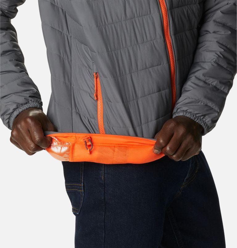 Columbia Collegiate Powder Lite - Clemson Jakke Herre Grå | 40385V