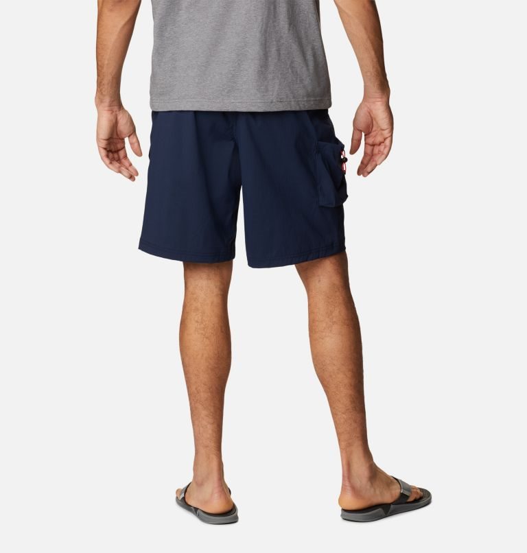 Columbia Field Creek Cargo Shorts Herre Marineblå | 14567Y