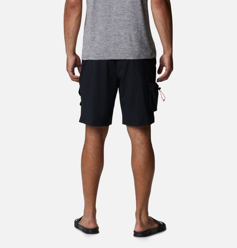 Columbia Field Creek Cargo Shorts Herre Svarte | 92871Z