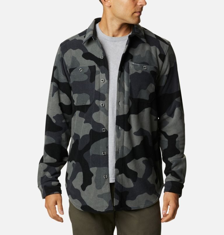 Columbia Flare Gun Fleece Over Skjorte Herre Camouflage | 29704D