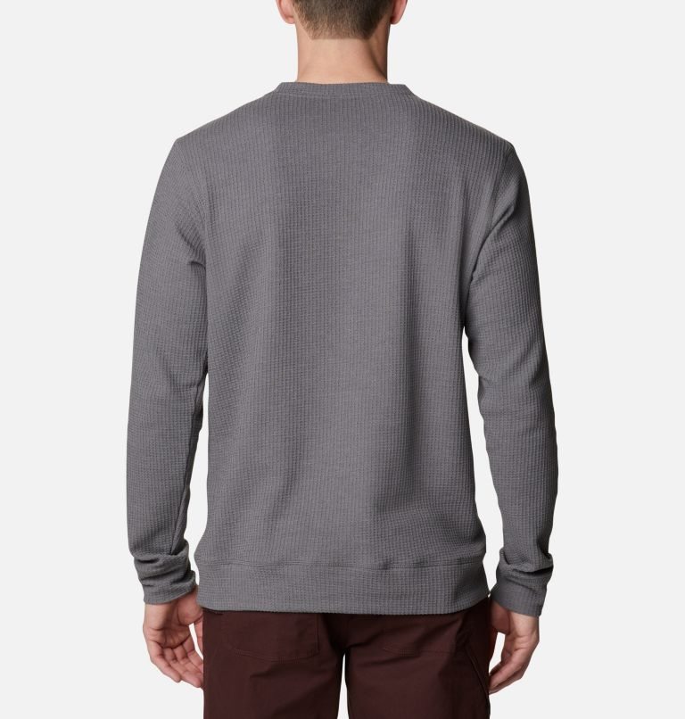 Columbia Flare Gun II Waffle Henley Gensere Herre Grå | 20837D