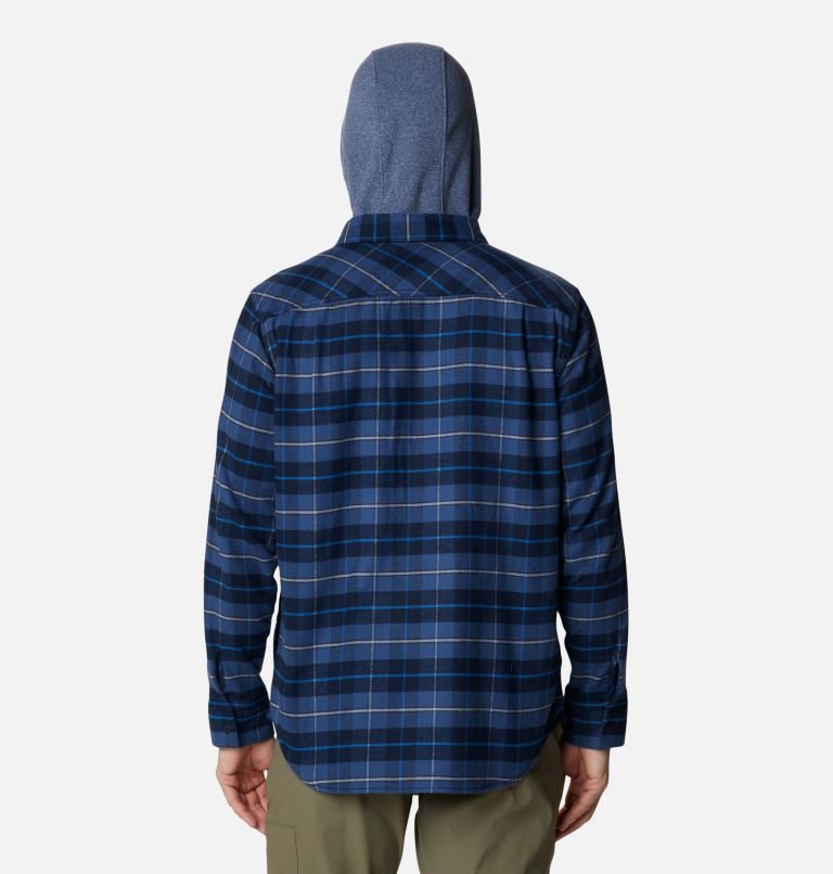 Columbia Flare Gun Stretch Flannel Hoodie Skjorte Herre Stripete | 62307W