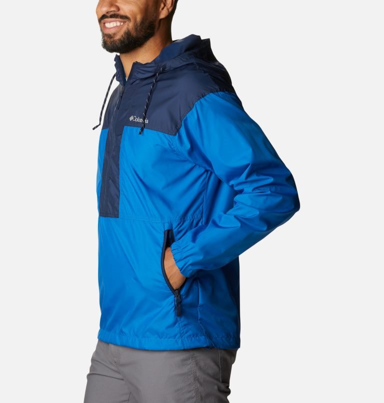 Columbia Flash Challenger Anorak Jakke Herre Blå | 59234W