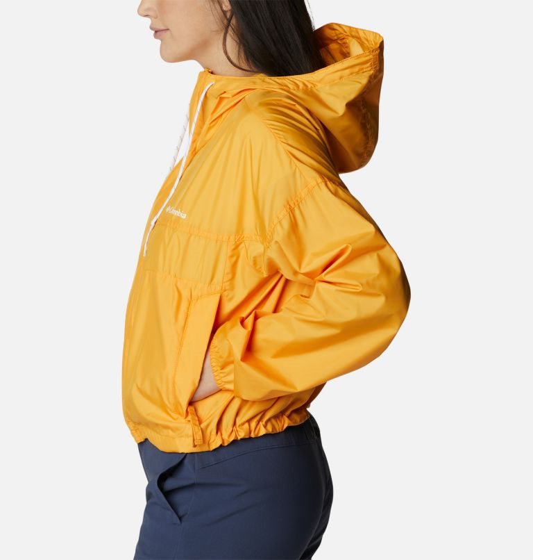 Columbia Flash Challenger Cropped Windbreaker Jakke Dame Mango | 29641S