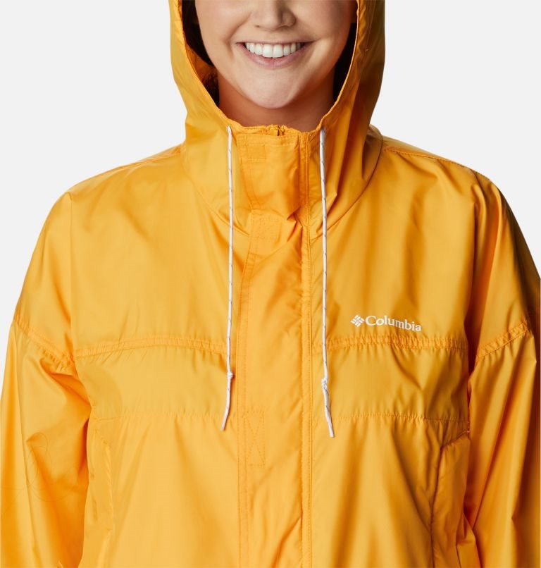 Columbia Flash Challenger Cropped Windbreaker Jakke Dame Mango | 29641S