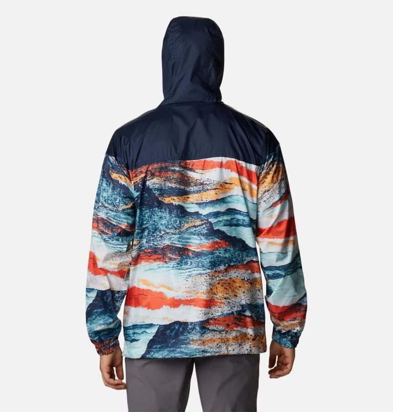 Columbia Flash Challenger Novelty Windbreaker Jakke Herre Multicolor | 34689L