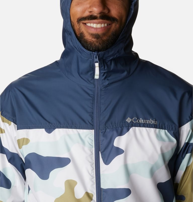 Columbia Flash Challenger Novelty Windbreaker Jakke Herre Camouflage | 50364B