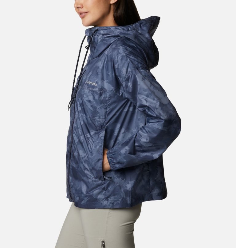 Columbia Flash Challenger Novelty Windbreaker Jakke Dame Marineblå | 61957M