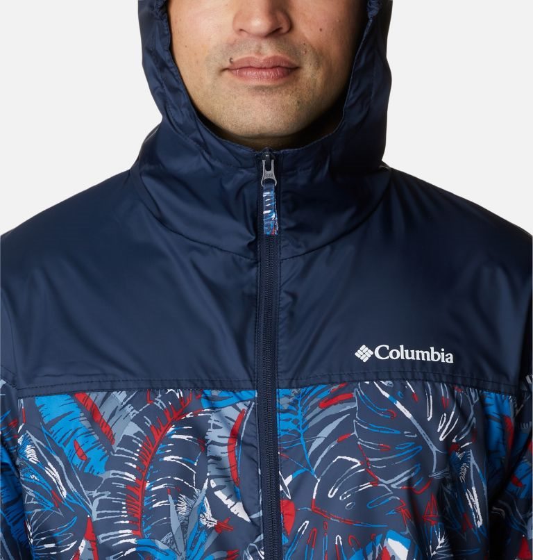 Columbia Flash Challenger Novelty Windbreaker Jakke Herre Multicolor | 62935L