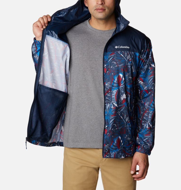 Columbia Flash Challenger Novelty Windbreaker Jakke Herre Multicolor | 62935L