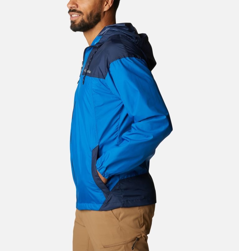 Columbia Flash Challenger Windbreaker Jakke Herre Blå | 18643K